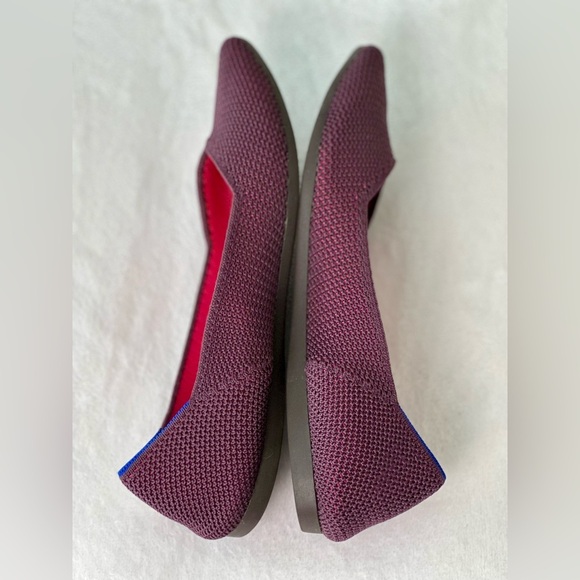 Rothy’s The Point In Retired Berry Lattice Color Size 6.5 - Picture 4 of 9